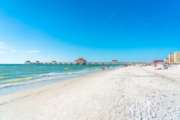 Clearwater Beach Florida Estados Unidos Septiembre 2019 Hermosa Playa Clearwater — Foto de Stock