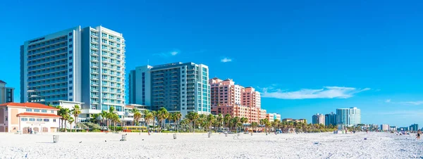 Clearwater Plajı Florida Usa Eylül 2019 Florida Beyaz Kumlu Güzel — Stok fotoğraf