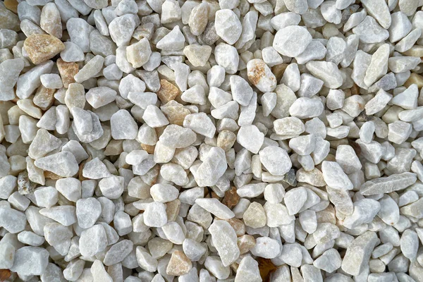 Marmor Chips Für Die Gestaltung Von Kieselsteinen Nahaufnahme Proben — Stockfoto