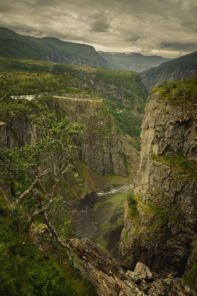 Vista Incrível Cachoeira Natureza — Fotografia de Stock