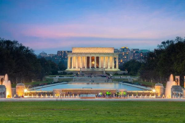 Abraham Lincoln Memorial Washington Vereinigte Staaten — Stockfoto