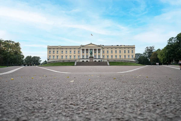 Palácio Real Oslo Noruega — Fotografia de Stock