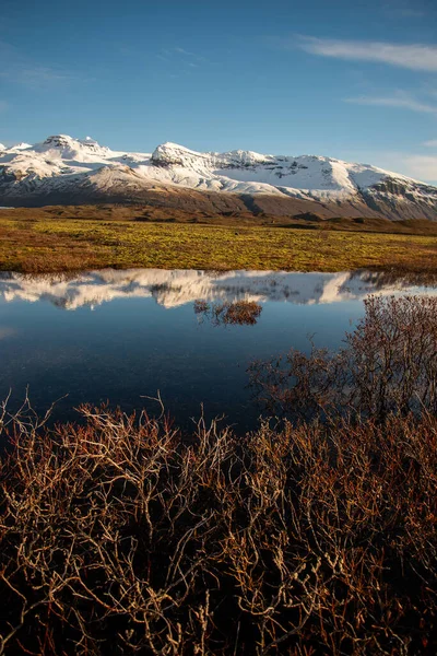 Güzel Karlı Dağları Olan Zlanda Sıradağları — Stok fotoğraf