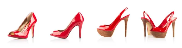 Red High Heel Shoes — Stock Photo, Image