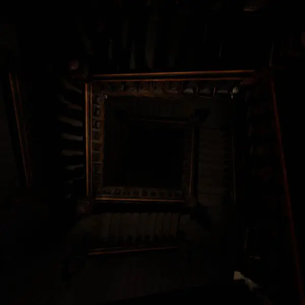 楼梯隧道及漩涡 3D图解 — 图库照片