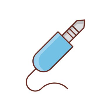 ses simgesi, renkli resimleme 