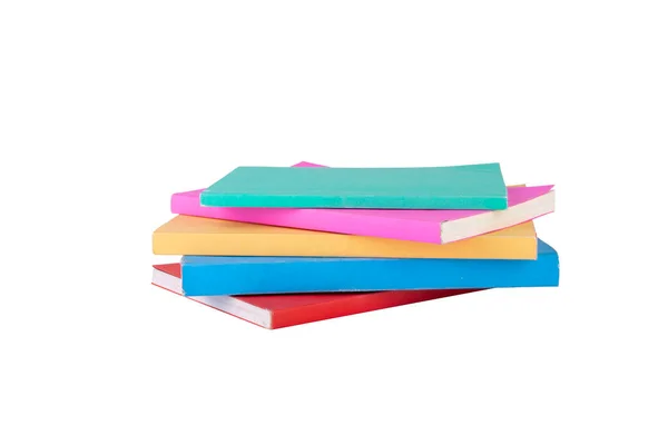 Pila Multicolore Libri — Foto Stock