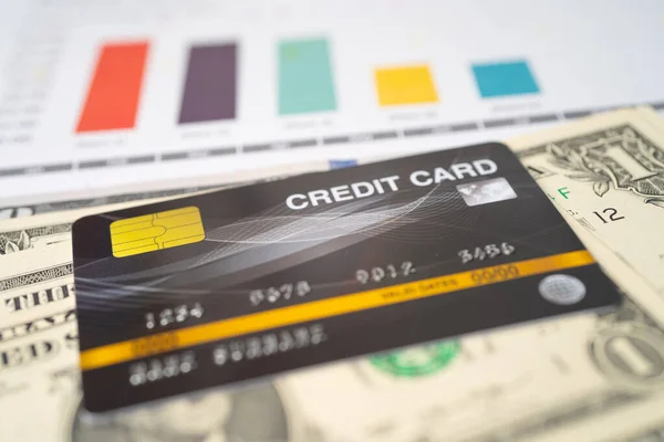 Karta Kredytowa Tle Papieru Graficznego — Zdjęcie stockowe