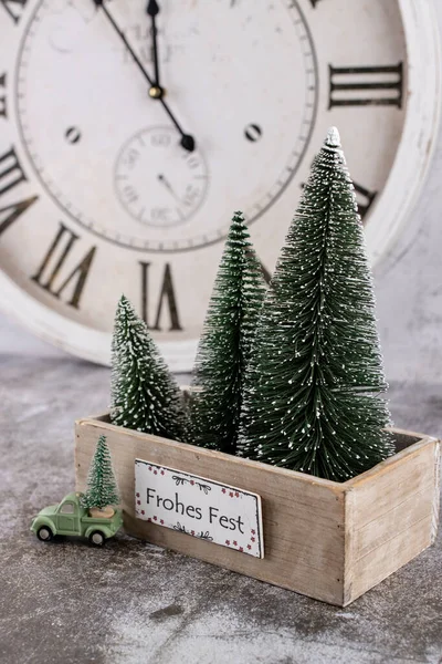 Christmas Tree Newyear Decoration — Zdjęcie stockowe