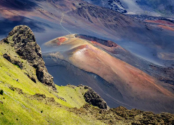 Vista Panorâmica Dos Vulcões Havaí — Fotografia de Stock