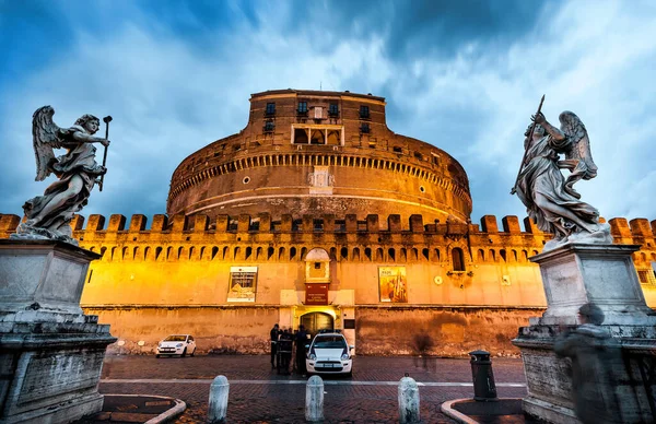 Vacker Utsikt Över Castel Sant Angelo — Stockfoto