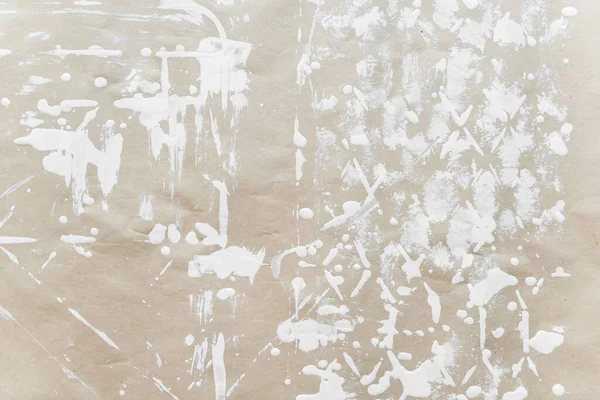 Parchment Stained White Paint — Stock Photo, Image