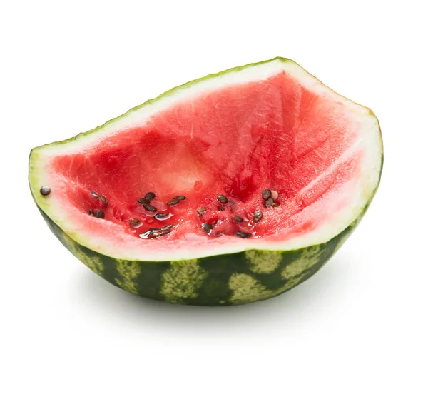 Vattenmelonrester Med Frön — Stockfoto