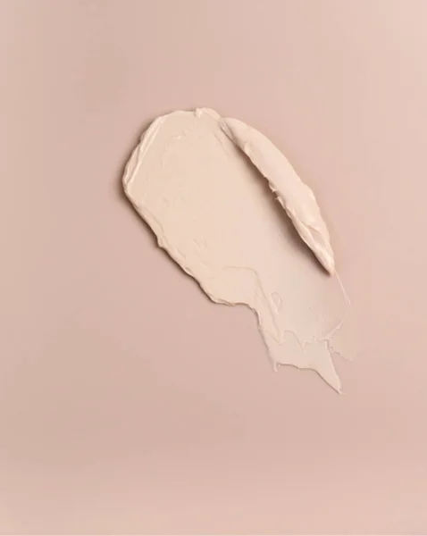 Pink Creamy Foundation Texture Background — Stock Photo, Image