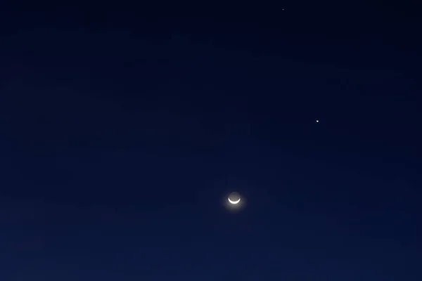 Himmel Und Stern Der Nacht — Stockfoto