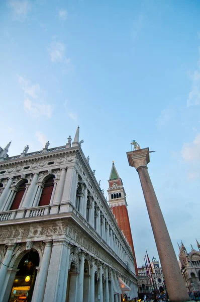 Wenecja Włochy Saint Marco Kwadratowy Widok — Zdjęcie stockowe