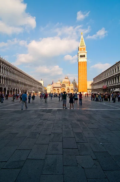 Venetië Italië San Marco Plein Uitzicht — Stockfoto