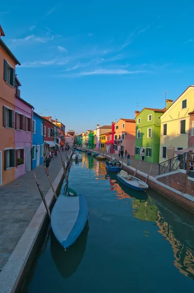 Itália Veneza Ilha Burano — Fotografia de Stock