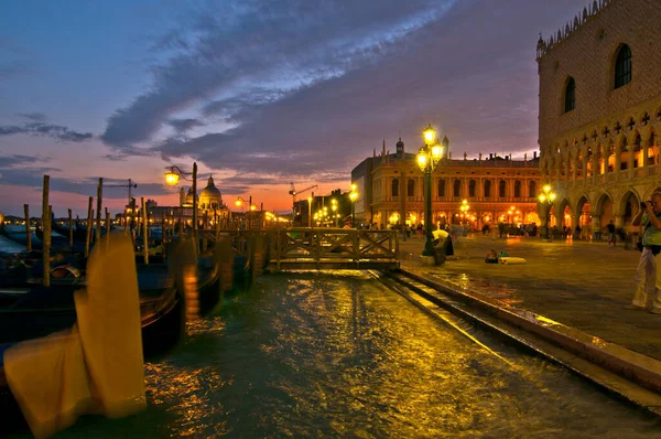 Венеція Італії Незвичайні Мальовничим Видом — стокове фото