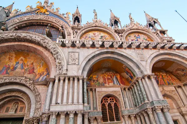 Venice Italy San Marco Basilica Church — Stock Photo, Image