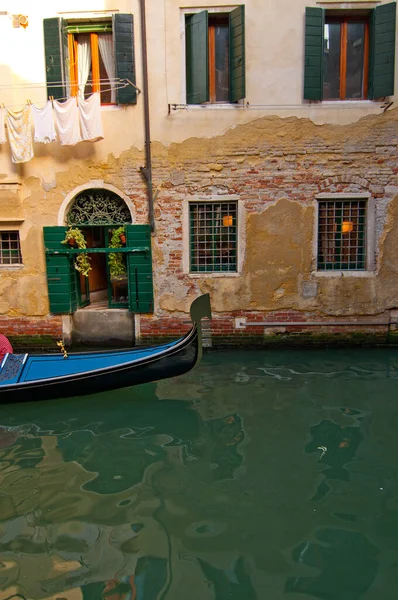 Венеция Италия Гондола Канале — стоковое фото