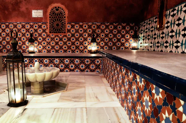 Arab Baths Granada Andalusia Spain — Stock Photo, Image