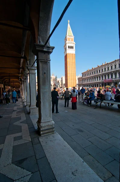 ヴェネツィアイタリア 聖マルコ広場の景色 — ストック写真
