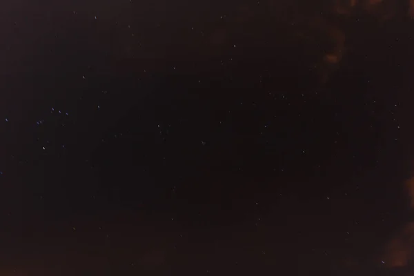 たっぷり星の本当の暗い夜の空 — ストック写真