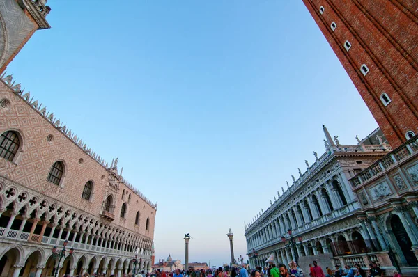Venedik Talya Saint Marco Kare Manzarası — Stok fotoğraf