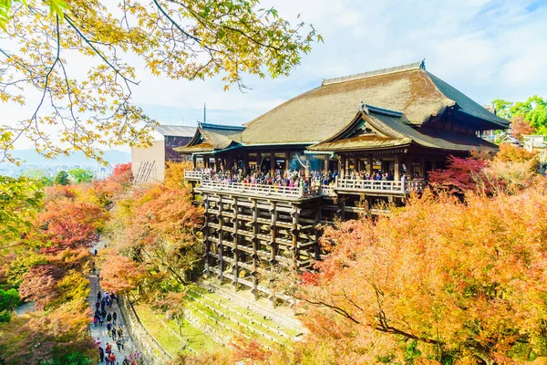 Belle Architecture Dans Temple Kiyomizu Kyoto Japon — Photo
