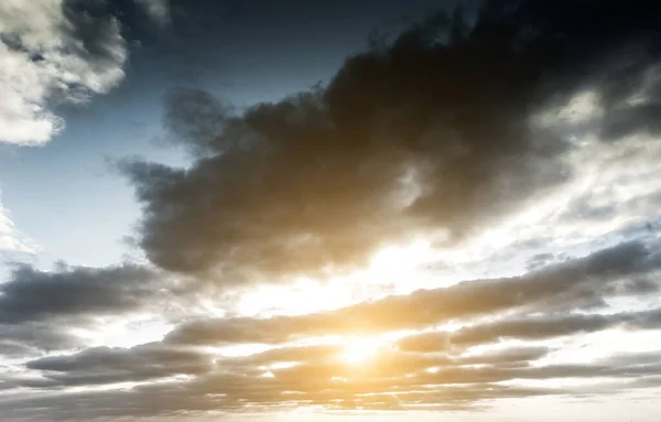 Schöne Wolken Himmel Wolkenlandschaft Hintergrund — Stockfoto