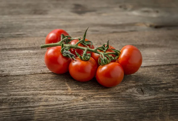 Red Ripe Tomatoes Connected Each Other — Stock Photo, Image
