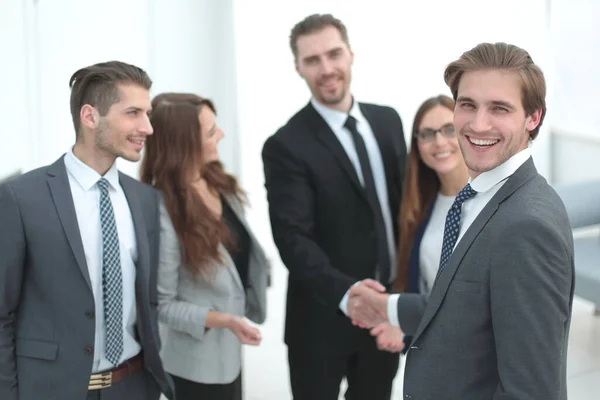 Business Partner Shake Hands Meetinig — Stock Photo, Image