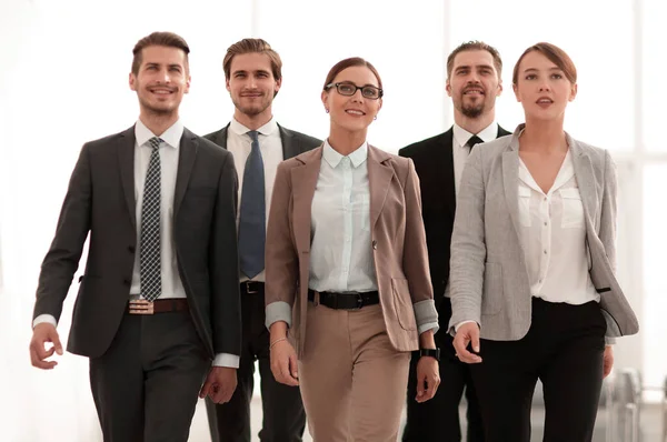 Full Growth Group Successful Business People — Stock Photo, Image