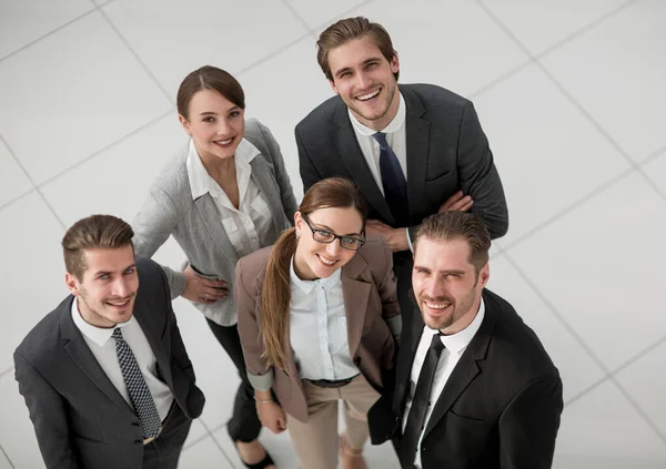 Top View Group Successful Business People — Stock Photo, Image