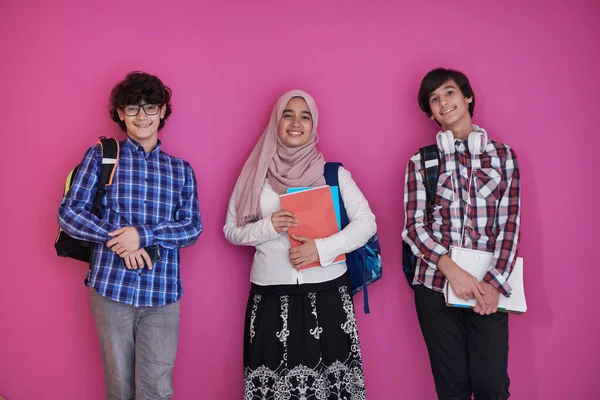 Grupa Arabskich Nastolatków — Zdjęcie stockowe