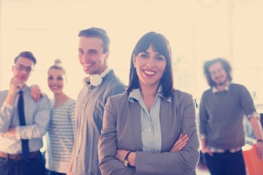 başarılı iş adamları portresi