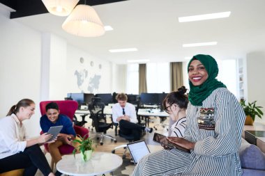 Çok ırklı başlangıç iş takım