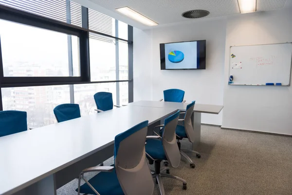 Modern Ofis Toplantı Odasında — Stok fotoğraf