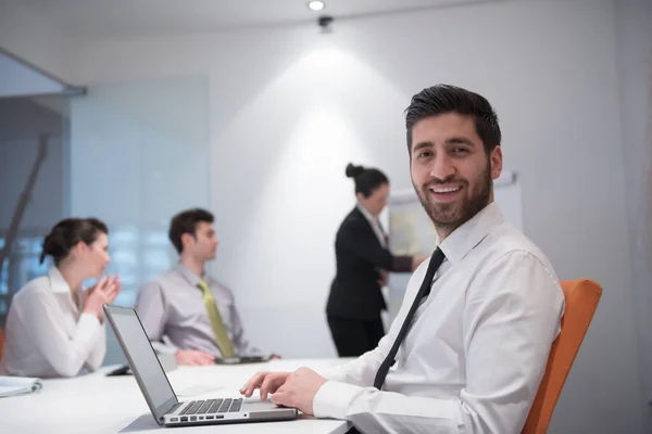 Young Business Man Meeting — Stock Photo, Image