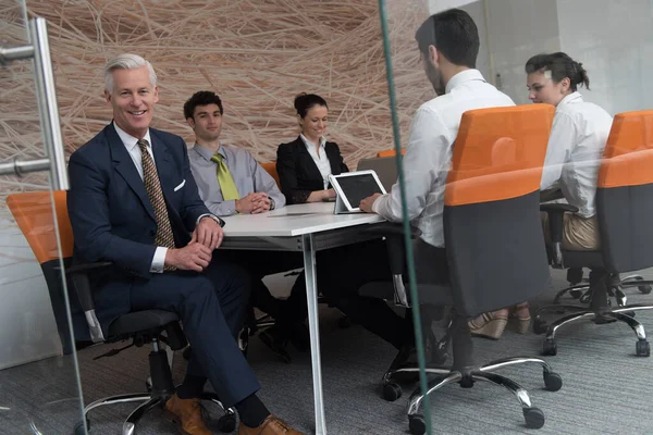 Business People Group Brainstorming Meeting — Stock Photo, Image