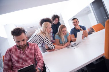 Genç gayrı işadamı portresi