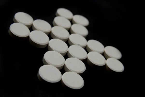 Dose Pillole Medicamento Farmaceutico Concetto Assistenza Sanitaria — Foto Stock