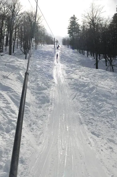 People Ski Lift Mpuntains — Stock Photo, Image