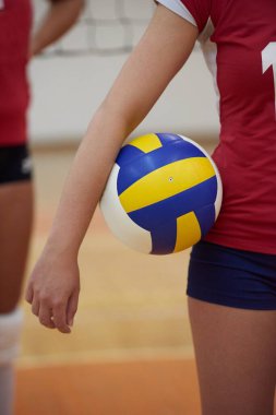 voleybol topu yakın çekim