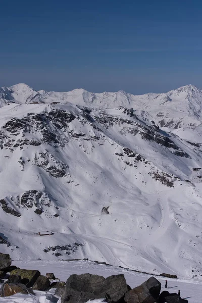 Beautiful Landscape Mountain Winter — Stockfoto