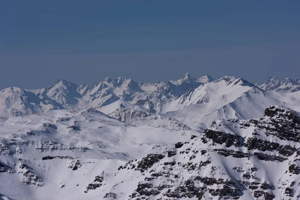 Beautiful Landscape Mountain Winter — Stockfoto