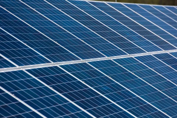Paneles Solares Concepto Energía Solar — Foto de Stock