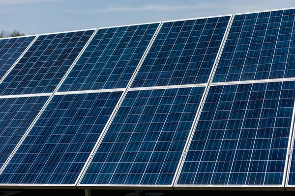 Paneles Solares Concepto Energía Solar — Foto de Stock