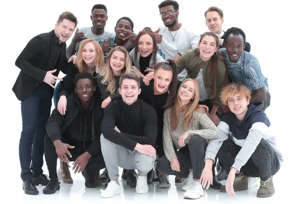 Bir grup güzel genç insan.